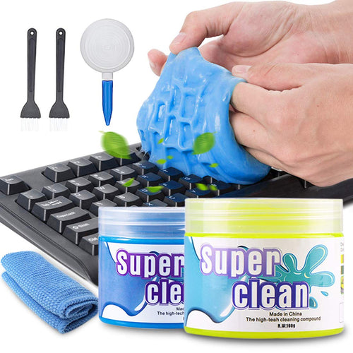 O-Kinee Gel Pulizia Tastiera, 2 pcs Riutilizzabile Rimuovere 2 pezzi - Ilgrandebazar