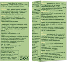 Carica l'immagine nel visualizzatore di Gallery, Green Tea Cleansing Mask, Green Stick Mask, Maschera Detergente, Green Tea Purifying Clay Mask Stick, Maschera In Stick Al Tè Verde, Rimuove efficacemente l'acne, Purifica la pelle 2 Pcs