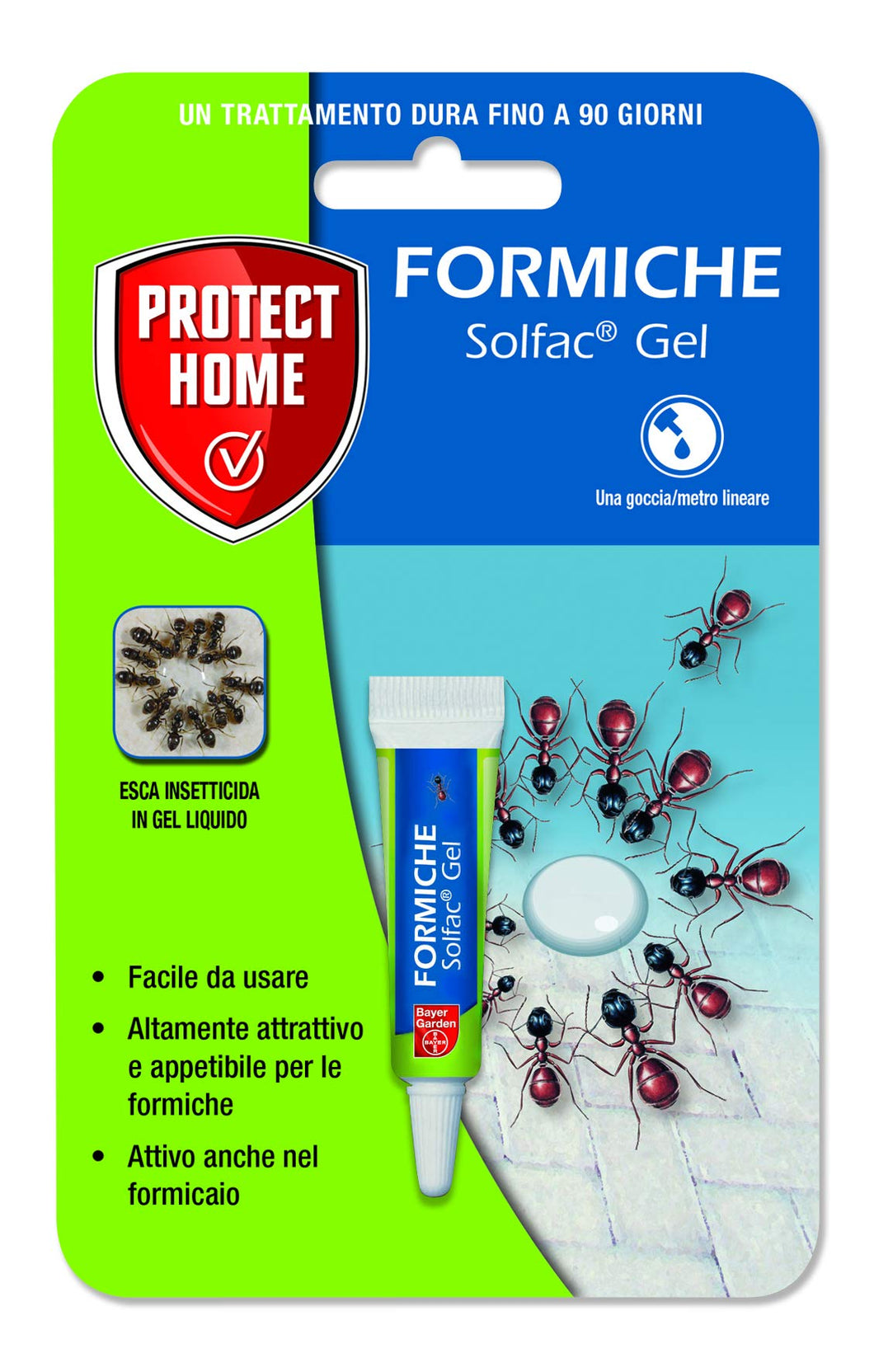 Bayer Garden Solfac Gel formiche Esca attrattiva in tubetto 4 gr, neutro - Ilgrandebazar
