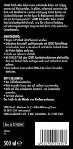 SONAX 296100 Polish e cera - nero, 500ml