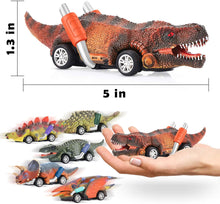 Carica l'immagine nel visualizzatore di Gallery, Stfitoh Dinosauri Giocattolo per Bambini 6 Pezzi - Regalo per Bambini a Sorpresa e Miglior Giocattolo Genitore-Figlio 6 PACK