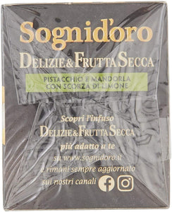 Sogni Doro Tisana Delizie&Frutta Secca Pistacchio e Mandorla con Scorza di Limone 16 Fl - 40 Gr