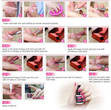 Carica l&#39;immagine nel visualizzatore di Gallery, Clavuz Smalto Semipermente per Unghie in Gel UV LED 24pcs Set per Manicure Colori Smalti Gel per Unghie Soak Off