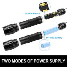 Carica l&#39;immagine nel visualizzatore di Gallery, Torcia LED,JUNKER 2000 Lumen Torce elettriche portatili, Super luminoso... - Ilgrandebazar