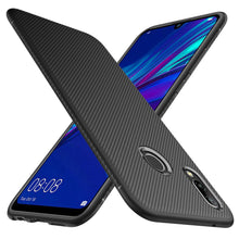 Carica l&#39;immagine nel visualizzatore di Gallery, iBetter per Huawei P Smart 2019 Cover, P 2019 Soft Rubber Nero - Ilgrandebazar