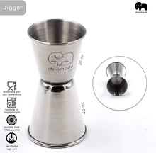Carica l&#39;immagine nel visualizzatore di Gallery, doomade Shaker Cocktail Set - Barman Kit con Cobbler 720ml, Jigger, Mixing Spoon, Cannucce e Ricette