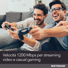 Carica l&#39;immagine nel visualizzatore di Gallery, Netgear EX6120 Ripetitore WiFi AC1200, Extender e 1200 Mbps, Bianco