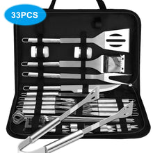 Carica l&#39;immagine nel visualizzatore di Gallery, VPCOK 33 in 1 Attrezzi Barbecues Utensili Barbecue Kit Acciaio inossidabile - Ilgrandebazar