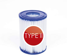 Carica l'immagine nel visualizzatore di Gallery, Bestway 58094 Cartuccia filtro Flowclear tipo II, Capacità: 2006/3028 lt/ora, Bianco/Blu Single