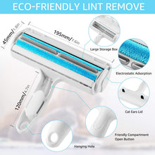 Carica l'immagine nel visualizzatore di Gallery, ACE2ACE Togli Peli Animali Spazzola per Cani e Gatti, Rimozione peli Animali Domestici Lint Roller Lavabile Riutilizzabile Rullo Spazzola, Rimuovi la Pelliccia di Animali da Tappeti, Vestiti e Divano