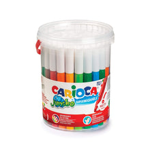 Carica l'immagine nel visualizzatore di Gallery, Carioca 42312 - Jumbo Confezione 50 Pennarelli, Punta Maxi 6 mm, Formato Scorta