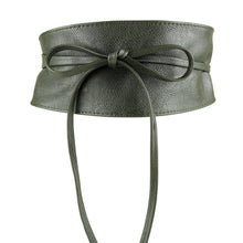 Carica l&#39;immagine nel visualizzatore di Gallery, MYB Cintura fusciacca per donna in similpelle - modello obi - taglia unica -... - Ilgrandebazar
