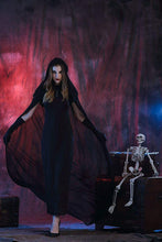 Carica l&#39;immagine nel visualizzatore di Gallery, LATH.PIN Vestito Vampiro Halloween Costume da Strega Vestiti con M, Nero - Ilgrandebazar
