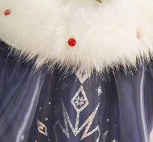 Carica l&#39;immagine nel visualizzatore di Gallery, NNDOLL  Princess Vestito Carnevale Bambina Abito Costume Bimbi 7-8 anni, Blu - Ilgrandebazar