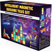 Carica l&#39;immagine nel visualizzatore di Gallery, Desire Deluxe Set Tessere magnetiche - Gioco Educativo per Bambini e Bambine - età 3 4 5 6 7 Anni - Impara con Le Costruzioni - 47 pz