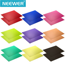 Carica l&#39;immagine nel visualizzatore di Gallery, Neewer correzione gel Light filtro colore trasparente 30x20 12 x 8.5&quot;, Multi - Ilgrandebazar