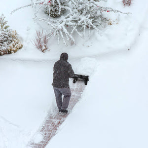 Aratro da neve per impieghi gravosi, spintore di con ruote, aratro di... - Ilgrandebazar