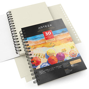 Arteza Blocco Disegno Acquerello A5 (14.8 x 21 cm), Set - Ilgrandebazar