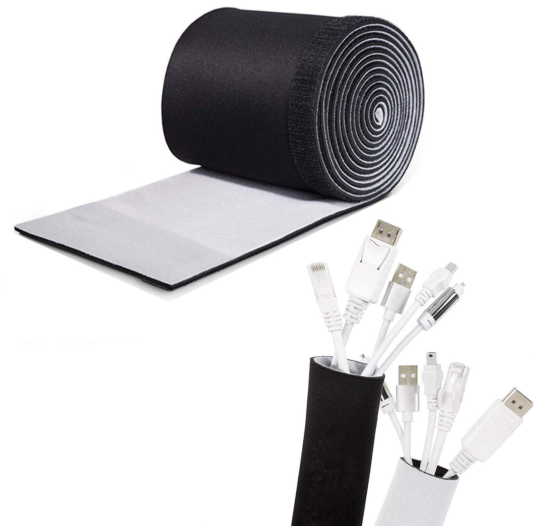 Tubo Raccogli Cavi Guaina Neoprene per Cable Management Reversibile... - Ilgrandebazar
