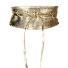 Carica l&#39;immagine nel visualizzatore di Gallery, MYB Cintura fusciacca per donna in similpelle - modello obi - taglia unica -... - Ilgrandebazar