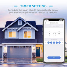 Carica l&#39;immagine nel visualizzatore di Gallery, Presa Intelligente WiFi Smart Plug 16A 3680W, Funzione Timer, Bianco