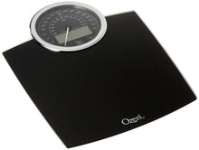 Carica l&#39;immagine nel visualizzatore di Gallery, Ozeri rev Digital Bathroom scale with electro-mechanical Weight Dial Nero - Ilgrandebazar