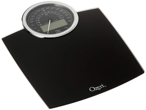 Ozeri rev Digital Bathroom scale with electro-mechanical Weight Dial Nero - Ilgrandebazar