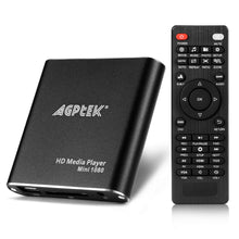 Carica l&#39;immagine nel visualizzatore di Gallery, AGPTEK MKV media player 1080P HD Digital Media Player - MKV/RM - NC-HA0053B - Ilgrandebazar