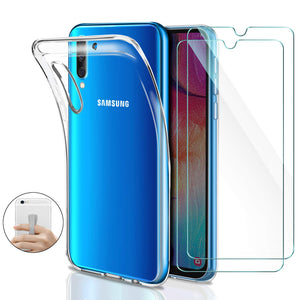Younme Cover Compatibile con Samsung Galaxy A50 Custodia, Trasparente clear - Ilgrandebazar