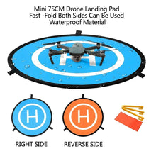 Carica l&#39;immagine nel visualizzatore di Gallery, WisFox Drone Landing Pad Impermeabile 75cm Atterraggio Pieghevole Portatile... - Ilgrandebazar