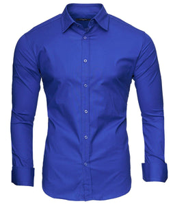 Kayhan Uni Camicia Slim Fit, Lightgrey (L) - Ilgrandebazar
