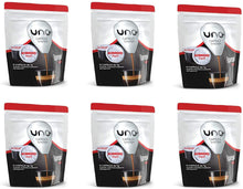 Carica l&#39;immagine nel visualizzatore di Gallery, Kimbo Capsule di Caffè Espresso Napoli, Kimbo UNO System, 6 Pacchi da 16 Capsule (Totale 96 Capsule)