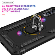 Carica l'immagine nel visualizzatore di Gallery, Pegoo Custodia Galaxy A70,Silicone Cover Armatura Antiurto Copertura Nero - Ilgrandebazar