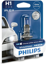 Carica l&#39;immagine nel visualizzatore di Gallery, Philips 12961NBVB2 WhiteVision Effetto Xenon W5W Lampada Auto, Blister Doppio