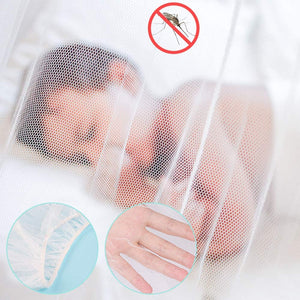 Faburo Zanzariera per Ovetto Universale per Passeggino, Carrozzina, Culla e Lettino da Viaggio con 72 pz Repellente per zanzare su cerotti,per attività all'aperto