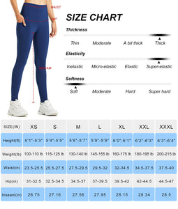 Libin Leggings Termici da Donna Inverno Leggings con Fodera in Pile Resistente all'Acqua Pantaloni Caldi Vita Alta Leggings da Trekking con Tasche, Nero, M