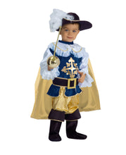 Carica l&#39;immagine nel visualizzatore di Gallery, Ciao Moschettiere Costume Baby, Blu/Oro, 2-3 Anni Bambino - Ilgrandebazar