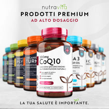 Carica l'immagine nel visualizzatore di Gallery, Coenzima Q10 200 mg - Ubichinone Puro al 100% - 120 Capsule Vegane di CoQ10 ad Alto Dosaggio - Fornitura di 4 Mesi - Ubichinone Fermentato Naturalmente - Prodotto nel Regno Unito da Nutravita