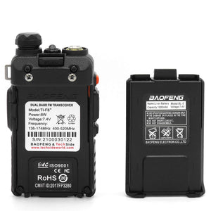 TECHSIDE & BAOFENG MODELLO PIU' POTENTE 8W | Radio TI-F8+ 1. - Ilgrandebazar