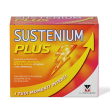 Carica l'immagine nel visualizzatore di Gallery, Sustenium Plus - L'Integratore Tonico A Base Di Vitamine, Sali Minerali E Con L'Aggiunta Di Creatina Per Avere Sempre Il Massimo Dell'Energia. Confezione Da 22 Bustine Da 8Gr. - 176 g Sustenium Plus 22
