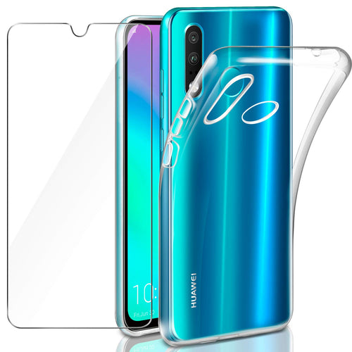 Leathlux Cover Huawei P30 Lite Custodia + Pellicola Vetro Temperato, Morbido... - Ilgrandebazar