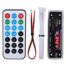 Carica l'immagine nel visualizzatore di Gallery, Exliy Scheda di decodifica Altoparlanti, Schermo a 4 Colori SDM01BT + U-DX Bluetooth 5.0 MP3 FM Ape Modulo Scheda di decodifica FLAC, Supporto MP3/WMA/WAV/FLAC/APE(Nero)