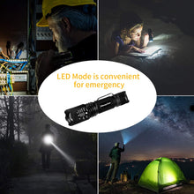 Carica l&#39;immagine nel visualizzatore di Gallery, Torcia Tattica UV 2 in 1, a LED con 500LM, di UV+Bianco Luce - Ilgrandebazar