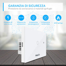 Carica l&#39;immagine nel visualizzatore di Gallery, Interruttore Smart, Maxcio Alexa della Luce, Switch Wifi 1 Gang - Ilgrandebazar
