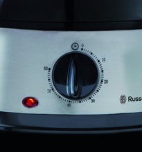 Carica l&#39;immagine nel visualizzatore di Gallery, Russell Hobbs 19270-56 Vaporiera, 800 Watt, 9 Litri, 9 Nero / Acciaio