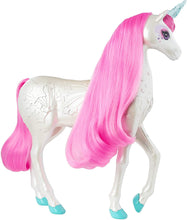 Carica l&#39;immagine nel visualizzatore di Gallery, Barbie Unicorno Pettina e Brilla, Accessorio per Bambole, Giocattolo per Bambini 3 + Anni, GFH60