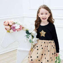 Carica l'immagine nel visualizzatore di Gallery, VIKITA Vestito Cotone Stampa Principessa Tulle Tutu Festa di Compleanno Abito Bambina