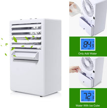 Carica l&#39;immagine nel visualizzatore di Gallery, COMLIFE Aria Condizionata Portatile Climatizzatore Ventilatore da Tavolo 3 velocità Silenziosa 3 in 1 di Nebbia Umidificatore Purificatore d&#39;Aria