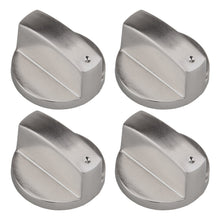 Carica l&#39;immagine nel visualizzatore di Gallery, Gosear 4 pz Metallo 6mm Universale Argento Gas Stufa Controllo 6mm, 4pz A - Ilgrandebazar