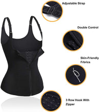Carica l'immagine nel visualizzatore di Gallery, CHUMIAN Donna Corsetto Vita Dimagrante Body Modellante Cintura Intimo Shaper Training Vestiti Shapewear Contenitivo Snellente